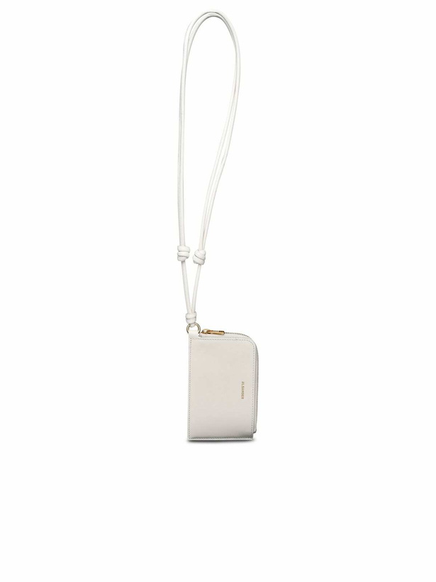 Photo: Jil Sander Ivory Leather Cardholder