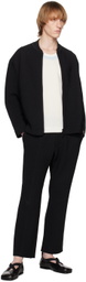 CFCL Black Washi Garter Jacket