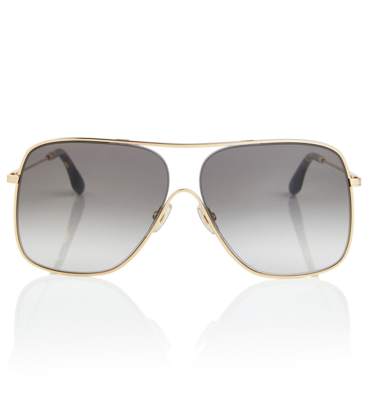 Victoria Beckham aviator sunglasses - White