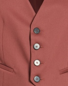 Forte_forte Womens Tailored Vest in Brown