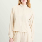 ON Women's x Zendaya Track Jacket in Cream