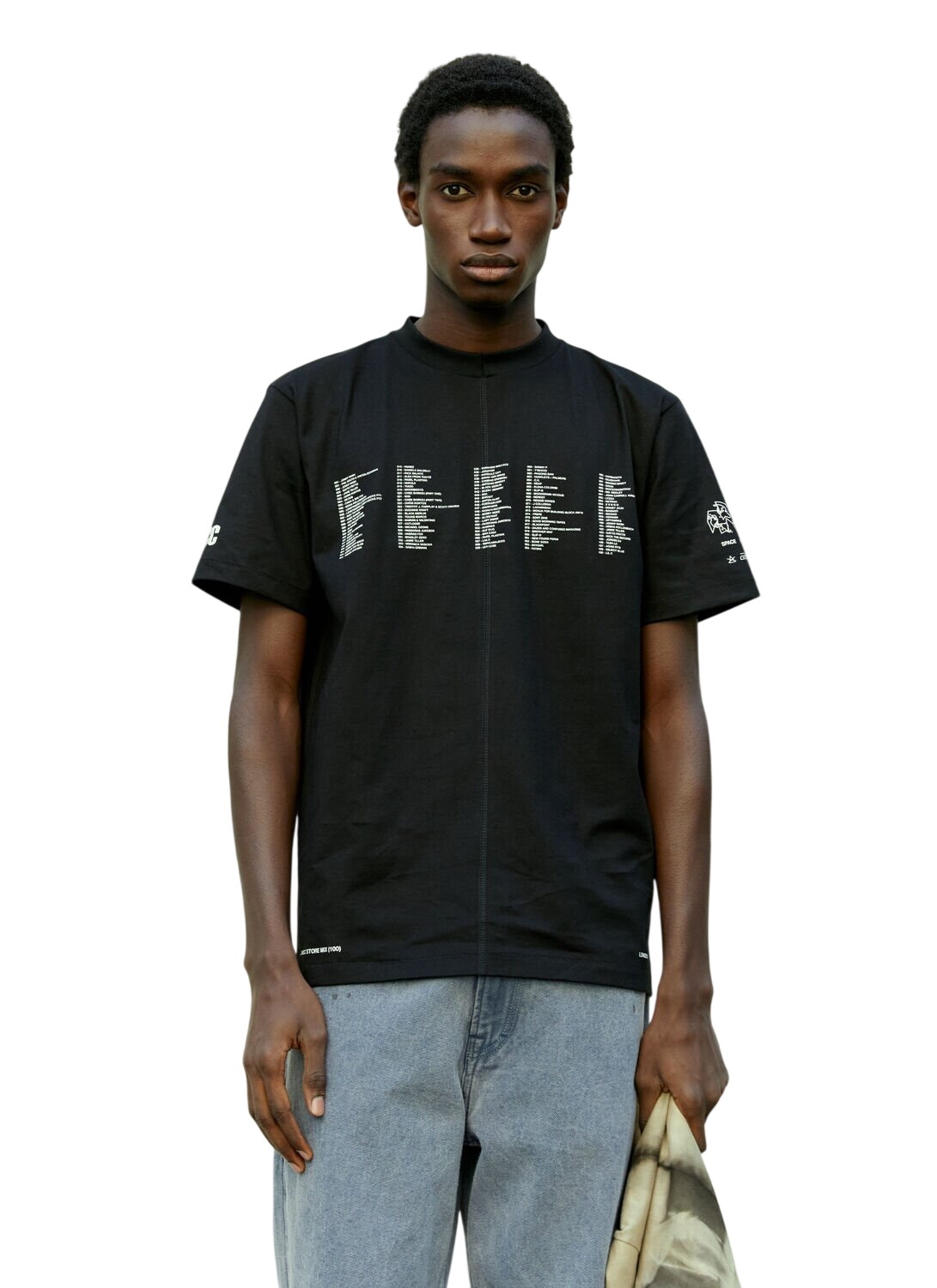 Tシャツ(半袖+袖なし) SPACE AVAILABLE X HYDRODYNAMIC RESEARCH Space Available Men's x Western Hydrodynamic Research T-Shirt in