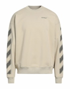 Off-white Mens Sweatshirt in Beige