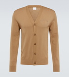 Burberry - Embroidered wool cardigan