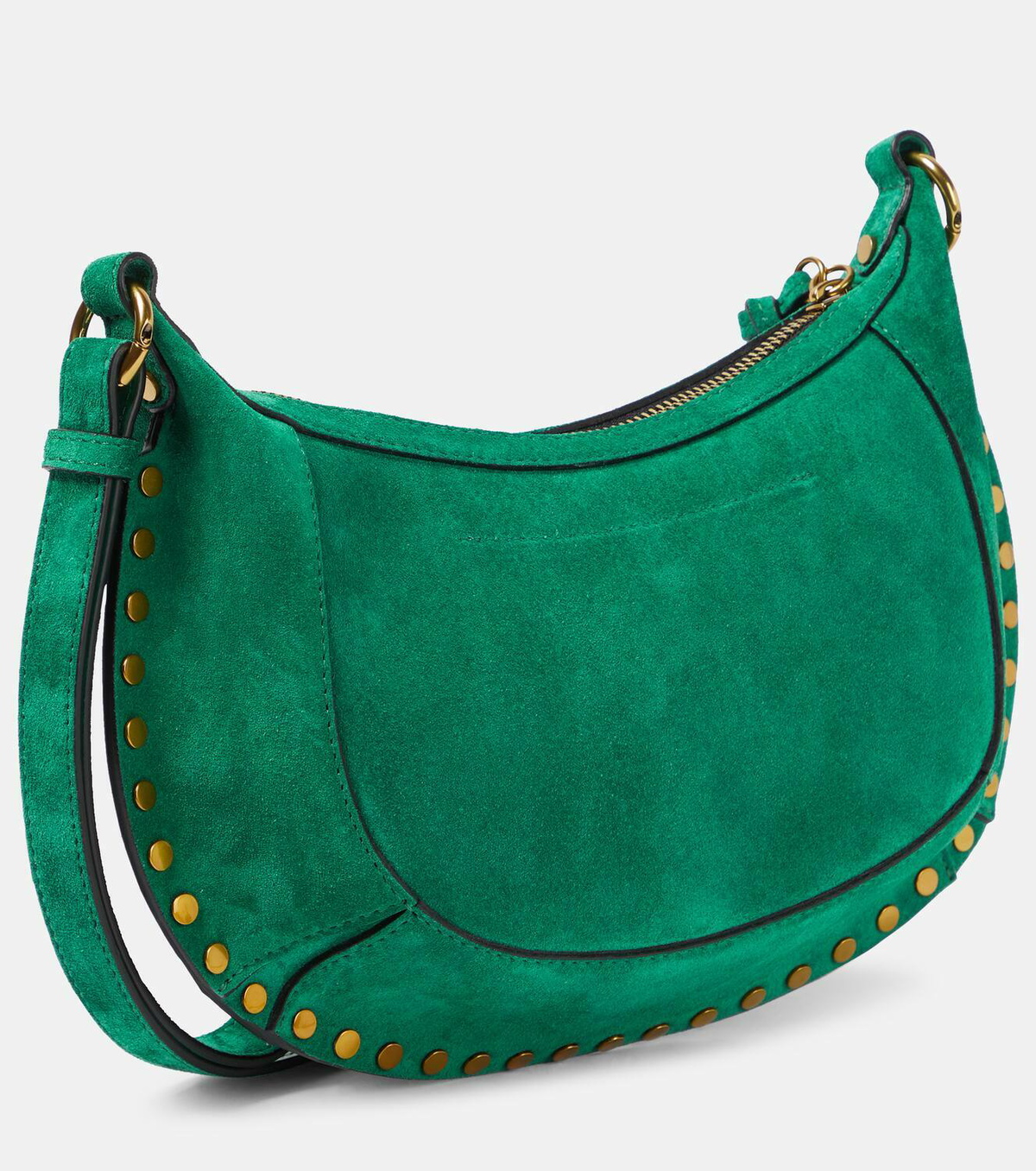 Isabel Marant Oskan Moon Small suede shoulder bag Isabel Marant