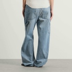 MM6 Maison Margiela Women's Oversized Jeans in Blue
