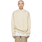 Marni Off-White Panelled Sweatshirt