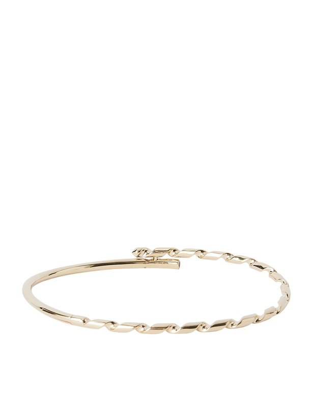 Photo: Luis Morais - Thin Drill Hardware 14-Karat Gold and Ruby Bracelet