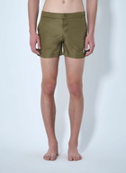Moncler Elastic Waist Swim Shorts
