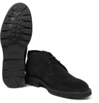 Tod's - Shearling-Lined Suede Chukka Boots - Black