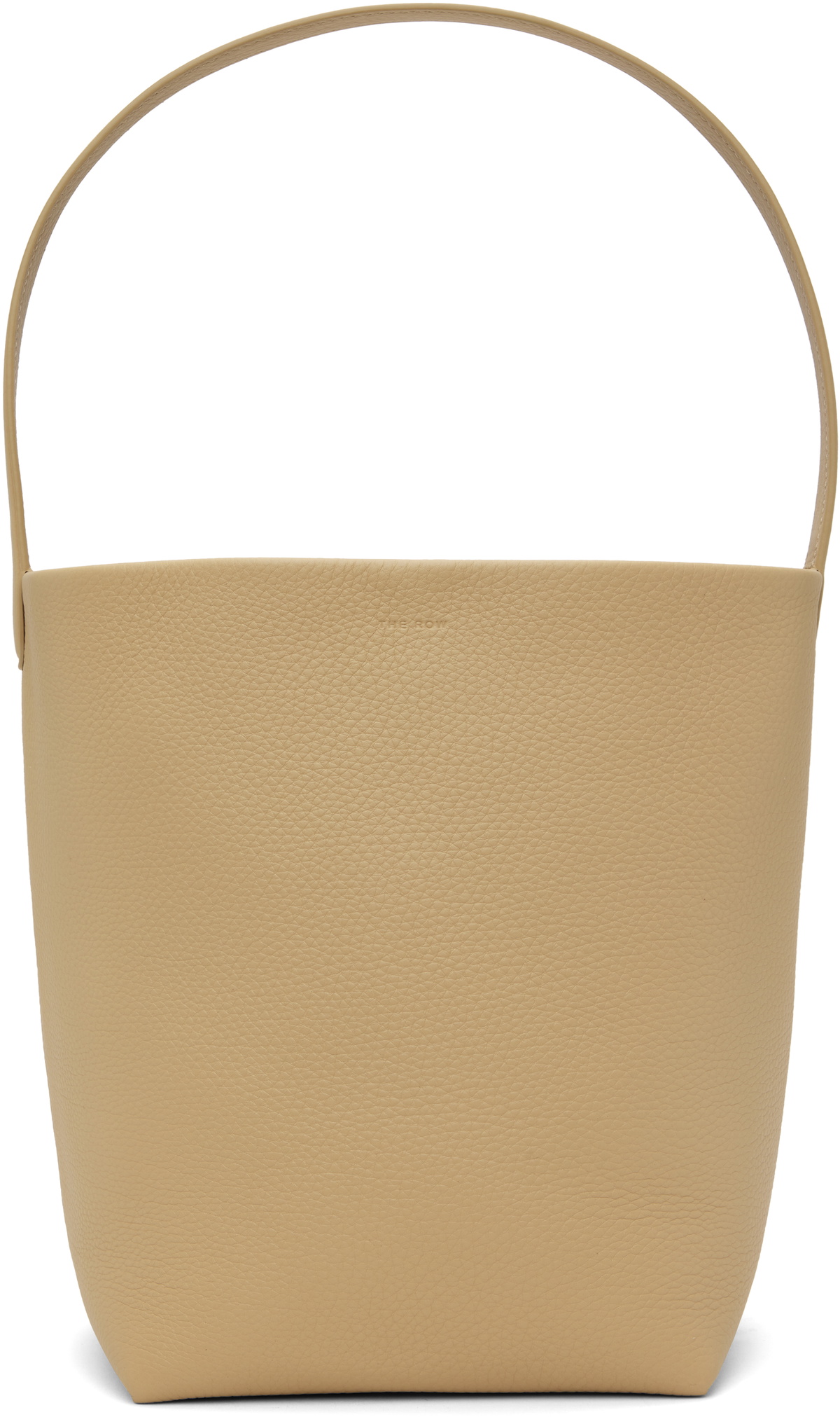 24AW new/The Row パークN/Sミディアムトートバッグ Bag Beige Park N/S Small leather tote bag in beige - The Row | Mytheresa