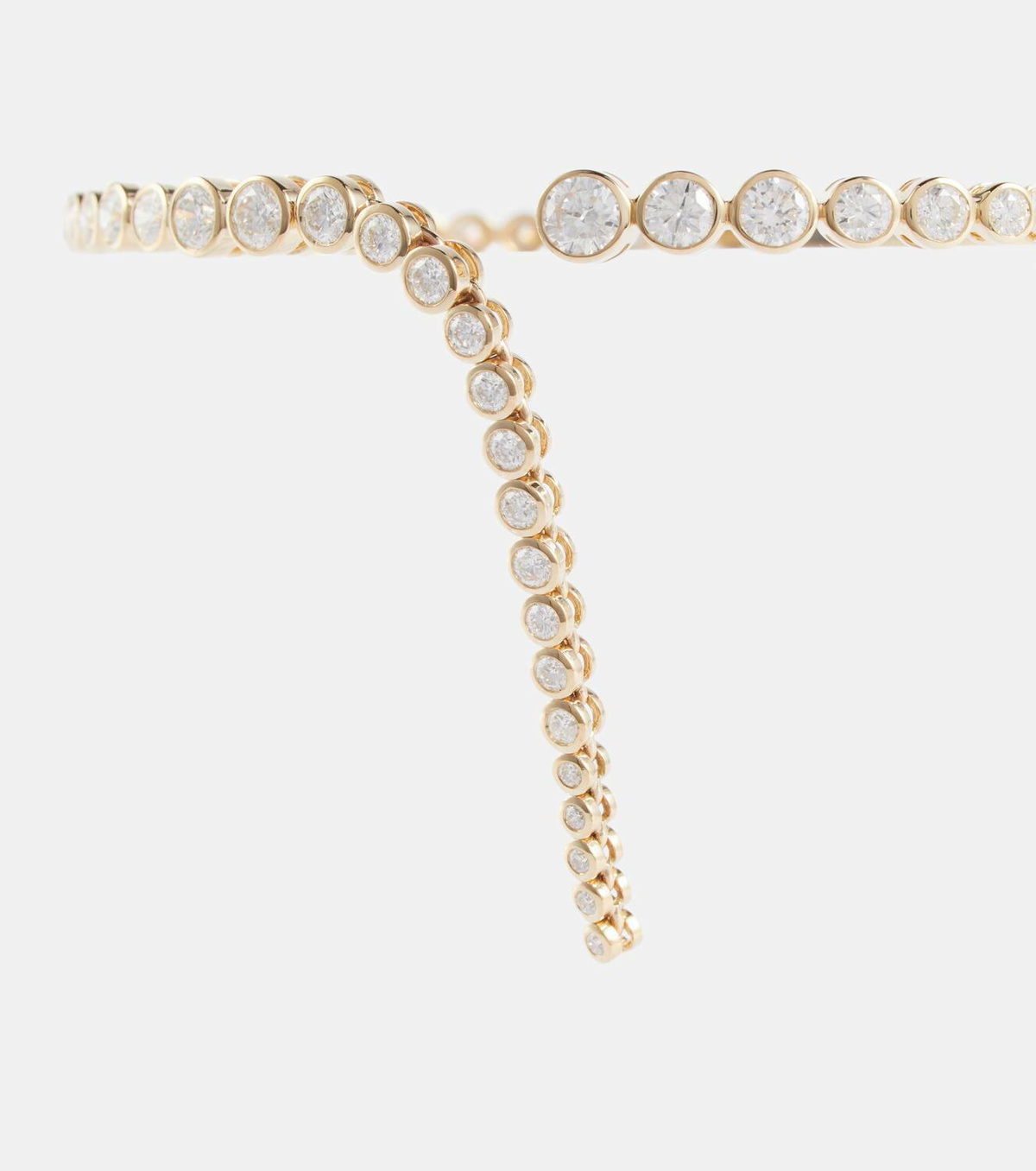Ondyn Imperial Wavelength 14kt gold bracelet with diamonds