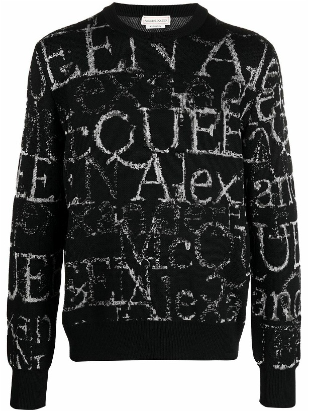 Photo: ALEXANDER MCQUEEN - Logo Sweater