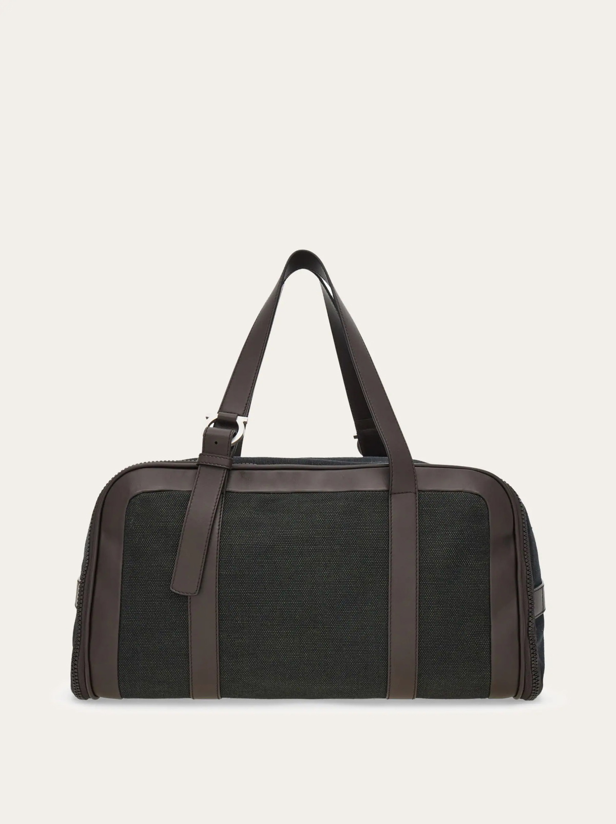 Ferragamo Mens Foldable weekend bag in Green