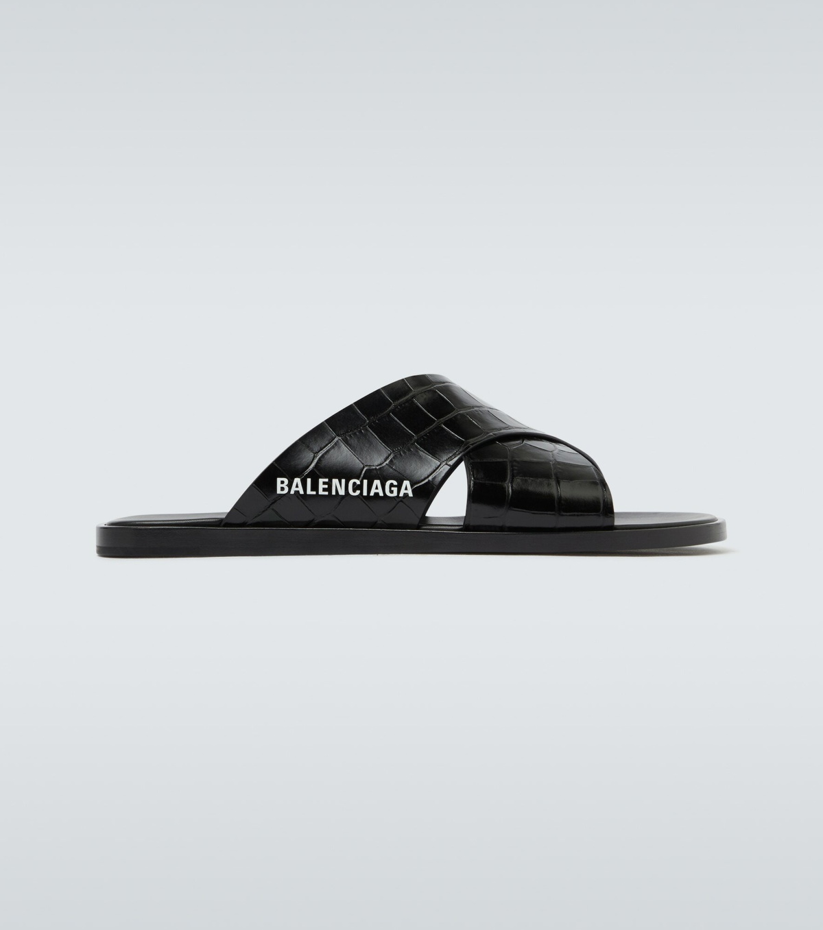 Track Clear Sole Strapped Sandals in Black  Balenciaga  Mytheresa