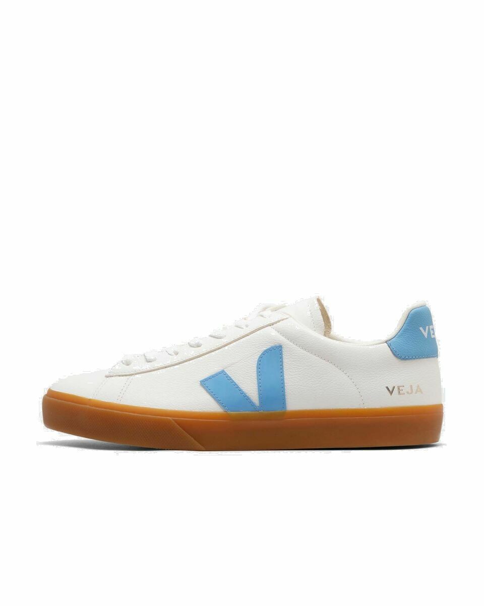 Photo: Veja Campo Chromefree Leather White - Mens - Lowtop