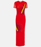Loewe - Anthurium-print maxi dress