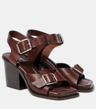 Lemaire 80 leather sandals