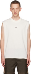 UNNA White Flex Tank Top