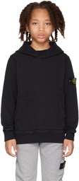 Stone Island Junior Kids Black 61620 Hoodie
