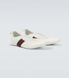 Gucci Flex leather and suede sneakers