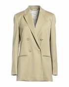 Agnona Womens Blazer in Sage green