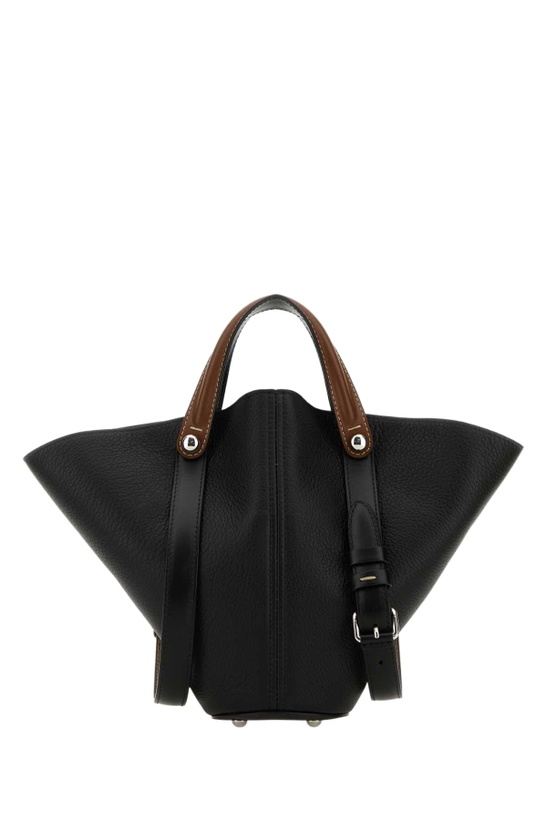 Photo: Maison Margiela Black Leather Dress-age Handbag