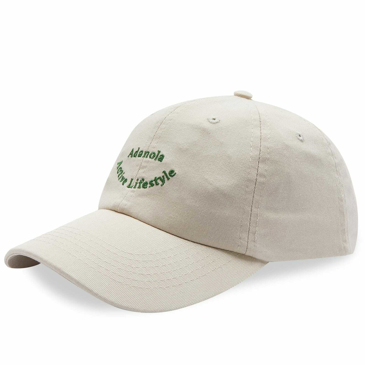 Adanola Women's Active Lifestyle Cap in Cream/Green Adanola