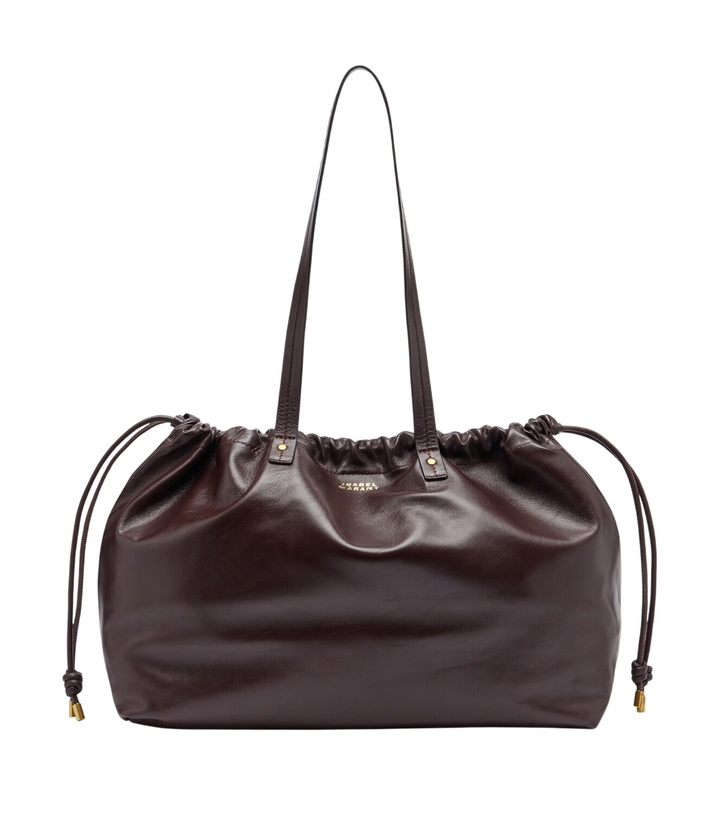 Photo: Isabel Marant Silven Large leather shoulder bag
