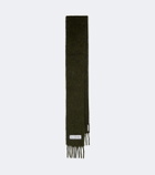 Acne Studios Alpaca, wool, and mohair-blend scarf