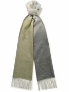 Johnstons of Elgin - Fringed Ombré Cashmere Scarf