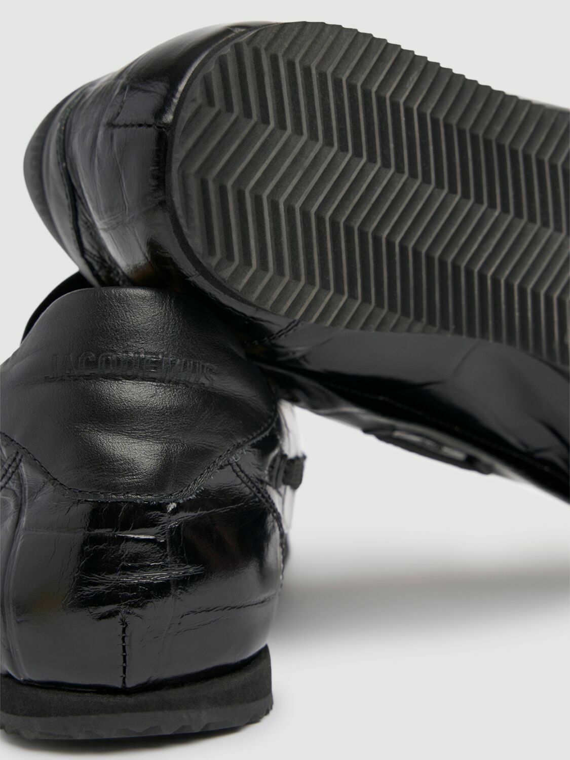JACQUEMUS Les Batto Leather Loafers Jacquemus