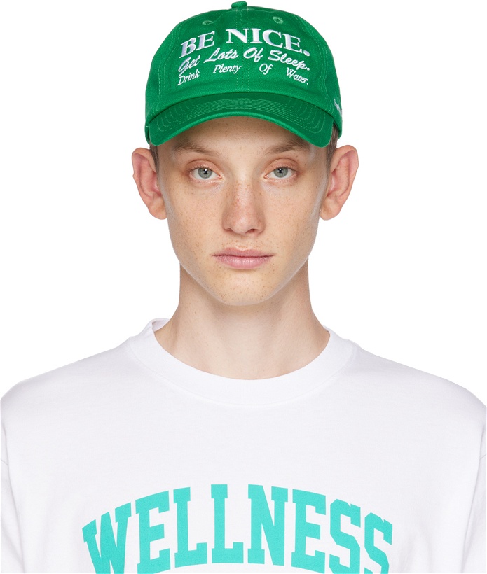 Photo: Sporty & Rich Green 'Be Nice' Cap
