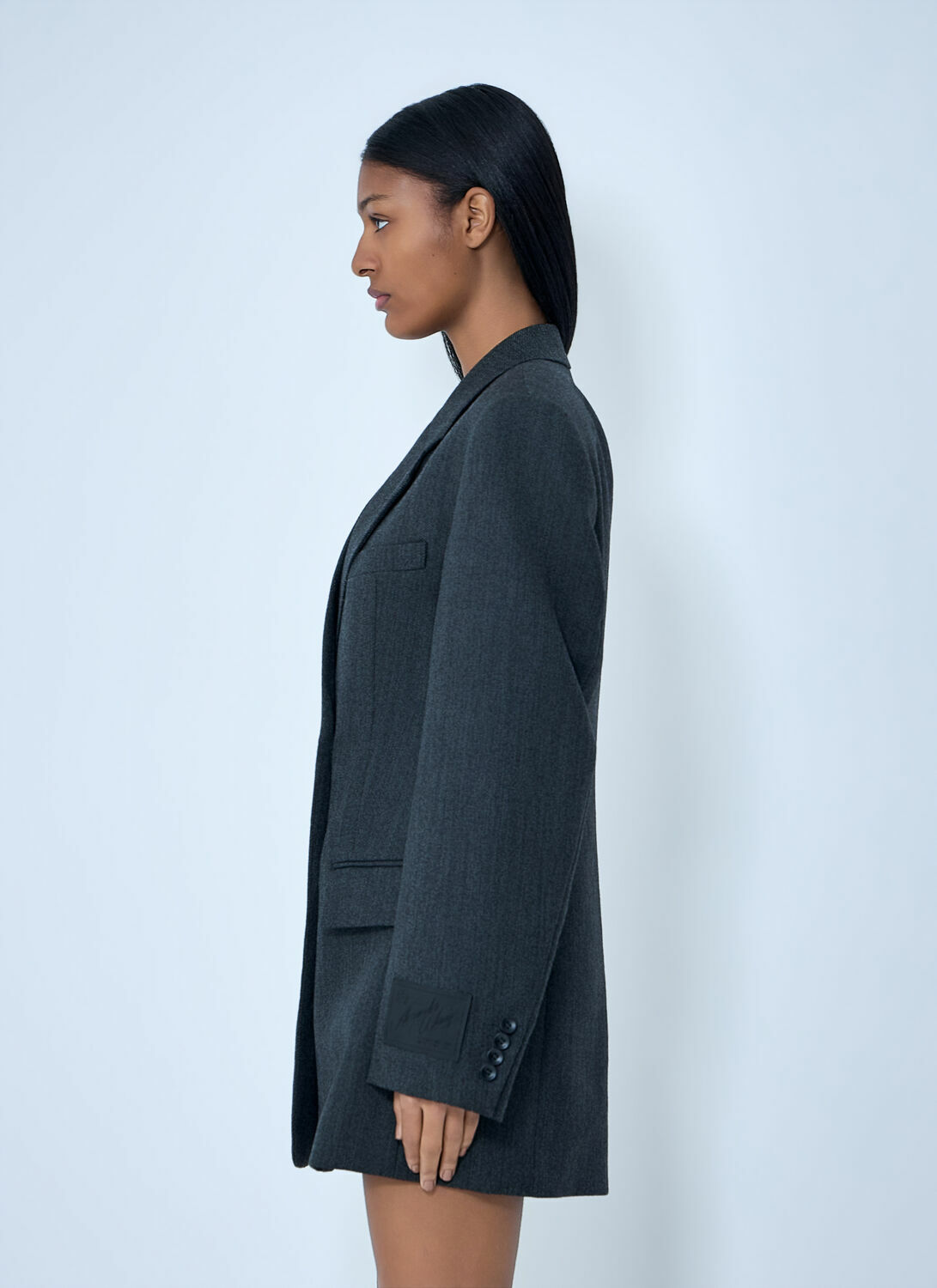 Alexander Wang Tailored Wool Blazer Dress