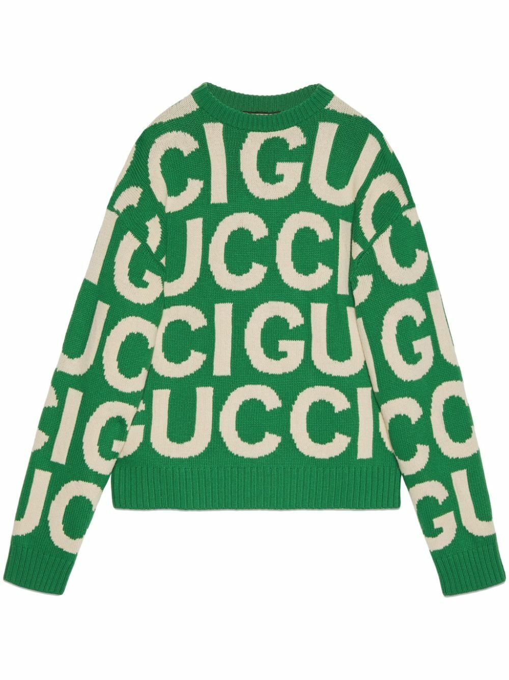 Photo: GUCCI - Logo Wool Crewneck Sweater
