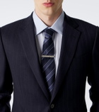 Zegna Cotton-blend poplin shirt