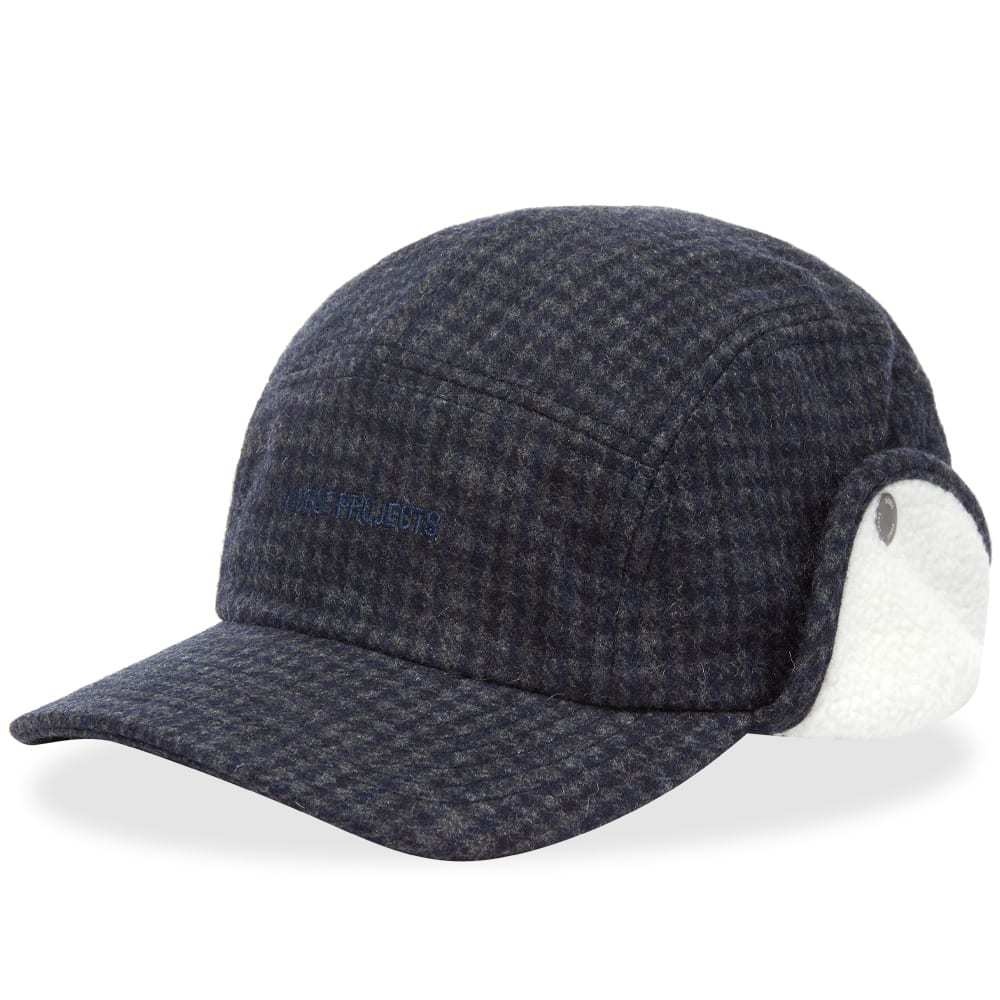 Photo: Norse Projects Wool Flannel Flap Cap