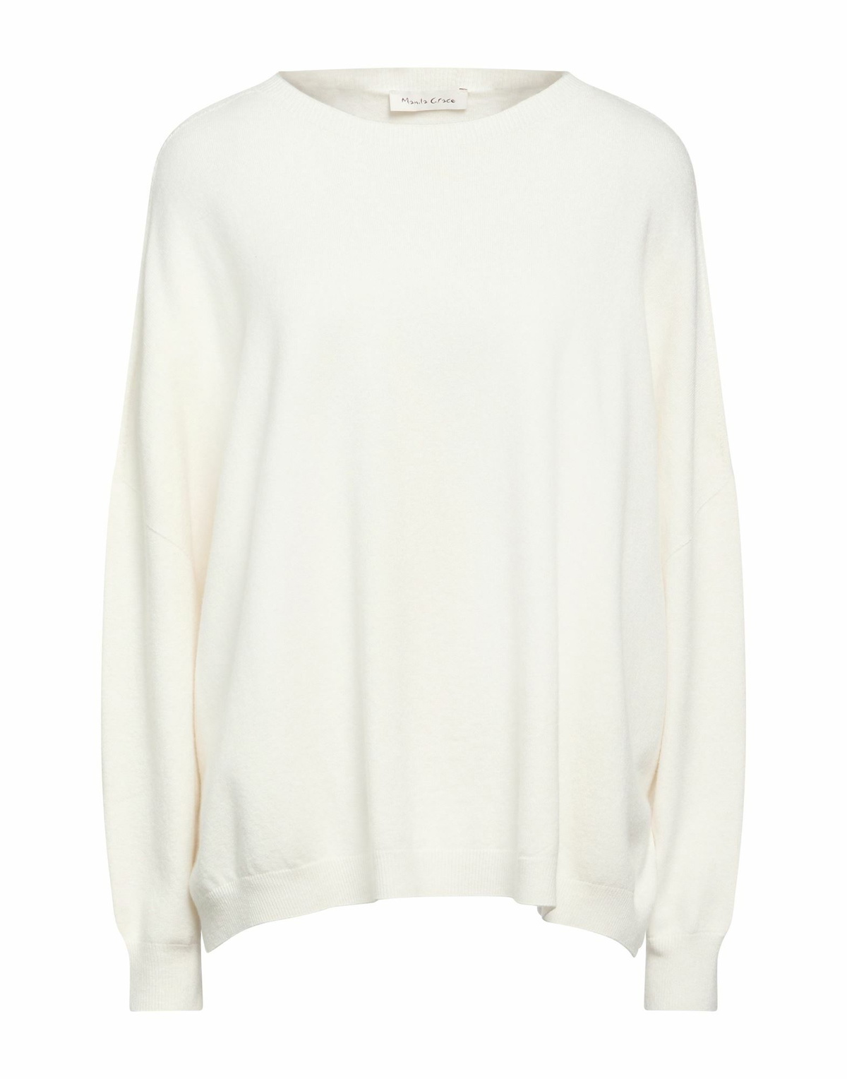 Manila Grace Womens Sweater in Off white