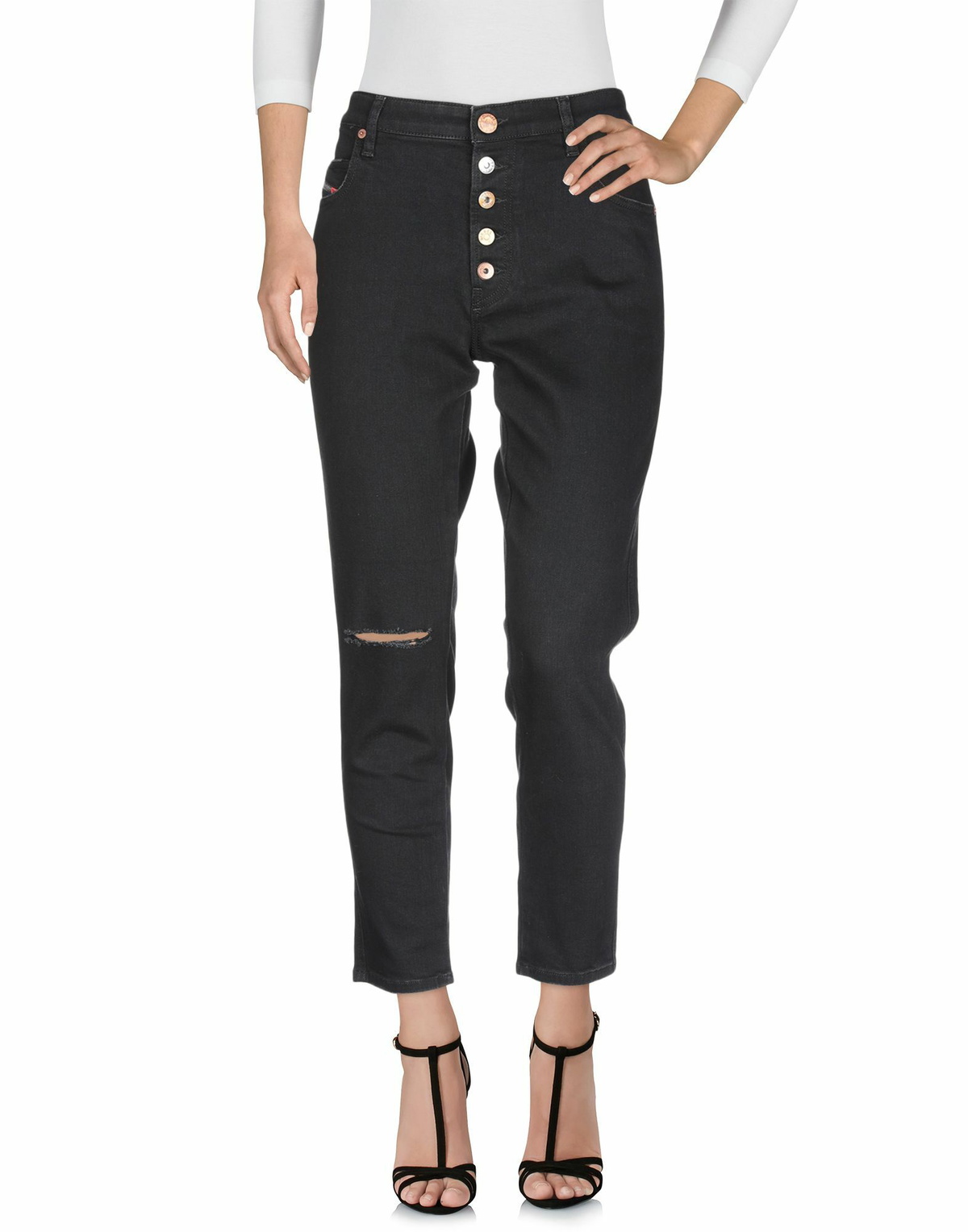 Diesel Womens Jeans in Black