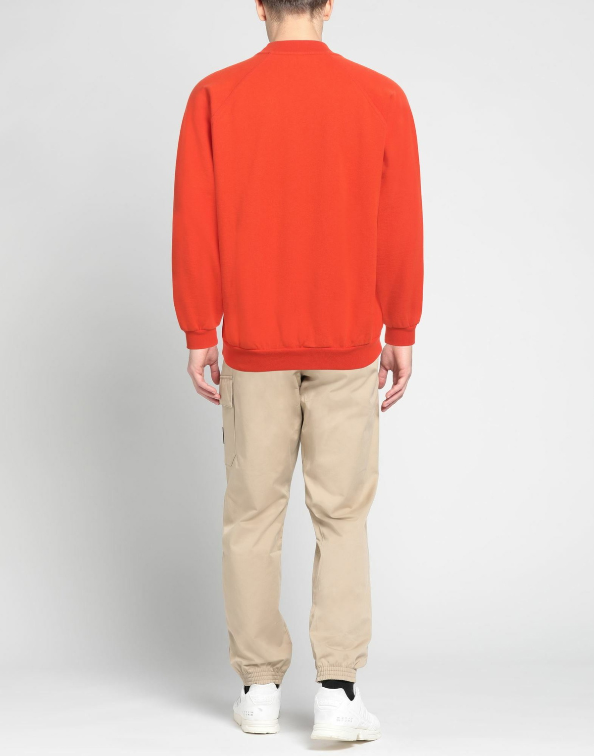 Sunnei Mens Sweatshirt in Orange