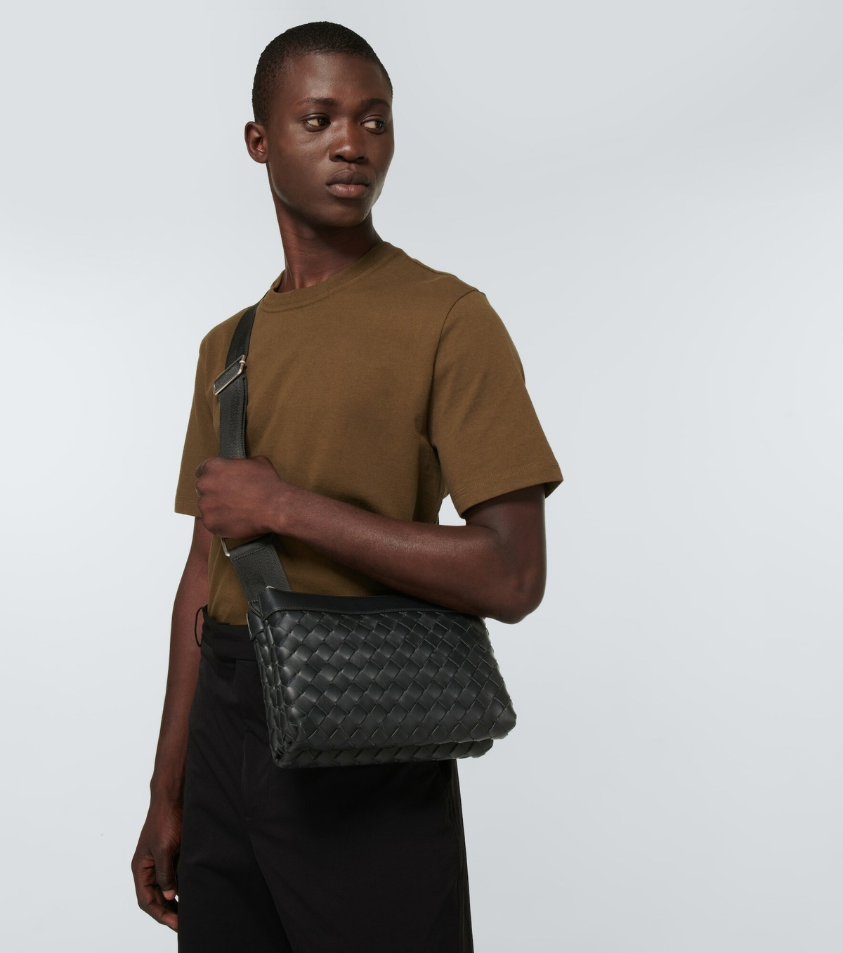 Bottega Veneta＊Intrecciato Duo Bag クロスボディバッグ＊送込 Bottega Veneta＊Intrecciato Duo Bag クロスボディバッグ＊送込
