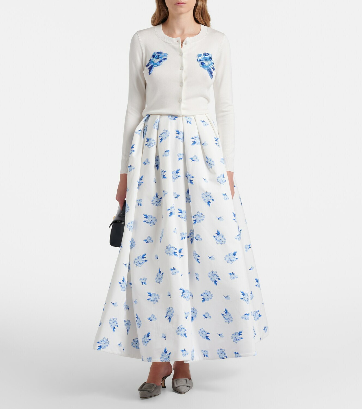 Leo Lin Claire embellished cardigan