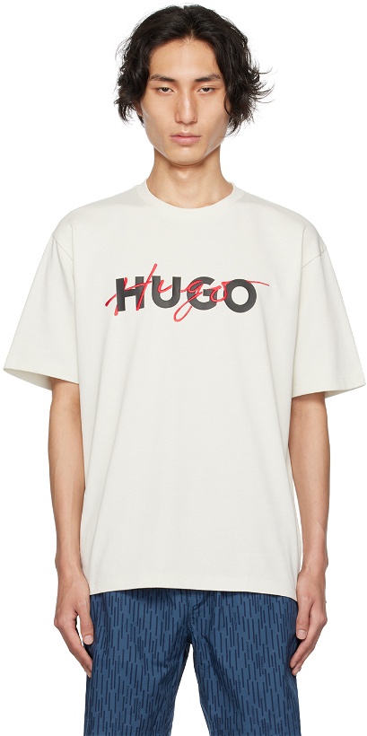 Photo: Hugo Green Embroidered T-Shirt