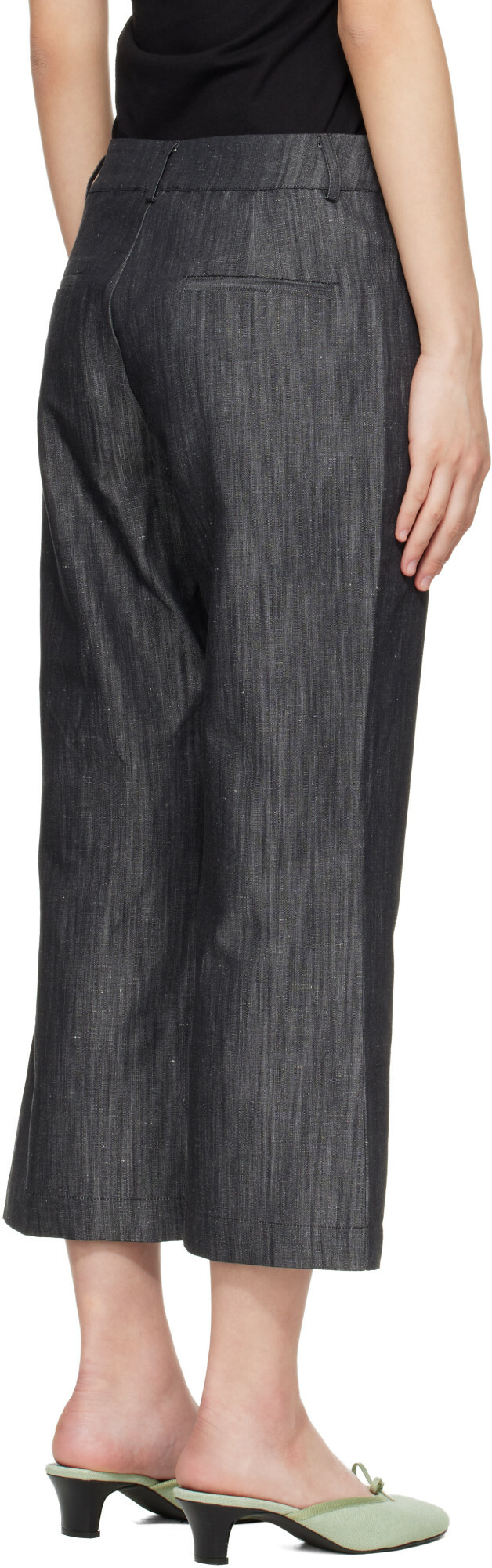 Paloma Wool Gray Sibily Denim Trousers
