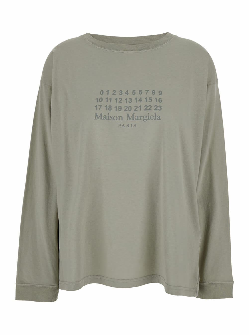 トップス Maison Margiela Skating Sweatshirt Maison Margiela Navy Skating Saturn Sweatshirt Maison Margiela