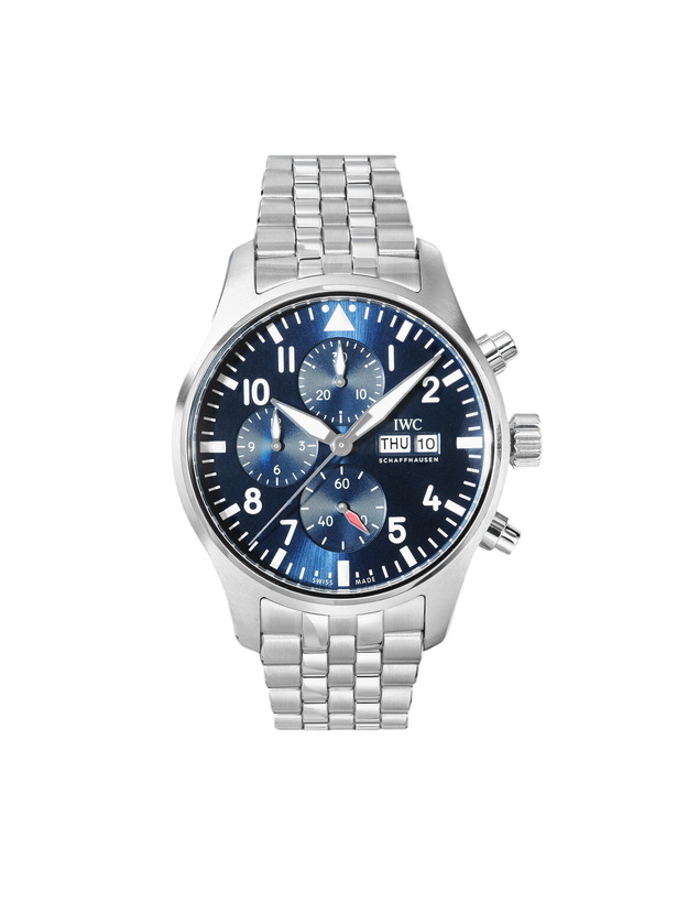 Photo: IWC Schaffhausen - Pilot's Automatic Chronograph 41mm Stainless Steel Watch, Ref. No. IW378004