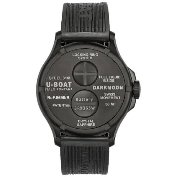 U-Boat Lefty Darkmoon Quartz Brown Dial Mens Watch 8699-B