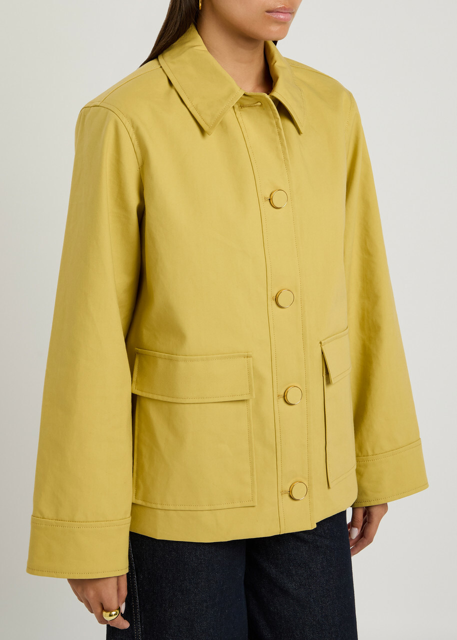Veronica Beard Arlen Dickey Embellished Cotton-poplin Jacket
