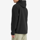 Snow Peak Men's Dry Waffle Hoodie in Black