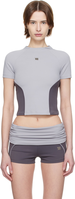 Photo: MISBHV Gray Lycra Sport T-Shirt